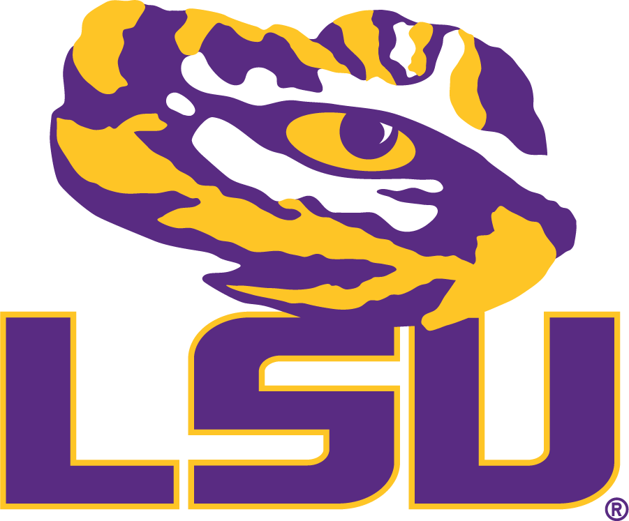 LSU Tigers 2014-Pres Secondary Logo v2 diy iron on heat transfer